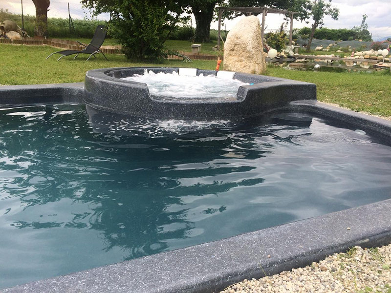 Piscine coque Valence